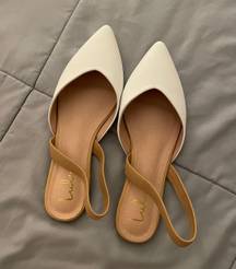 Pretty White Flats