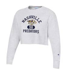 Champion Nashville Predators Cropped  Sweatshirt