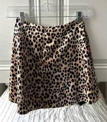 Princess Polly Cheetah Mini Skirt