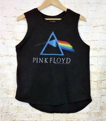 Pink Floyd Tank Top Womens XL Black Dark Side of the Moon Graphic 2016 Rock