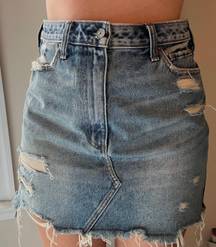 Jean Skirt