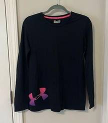 Under Armour Under armor heat gear semi fitted long sleeve tee in size Large
