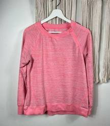 Womens Gerry Small Pink Pullover Sweater Barbie bubblegum pink sweatshirt 4-6