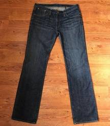 AG Adriano Goldschmied 🌷Adriano Goldschmeid Dark Bootcut Jeans Sz 30