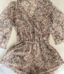 Flowery Romper