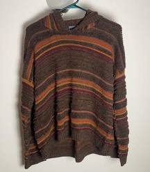 Earthbound hippie bohemian boho hooded sweater sweatshirt neutral natural