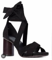 Rita Lita Wrap Black Heels