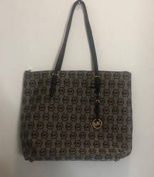 Michael Kors Micheal kors large monogram tote bag purse