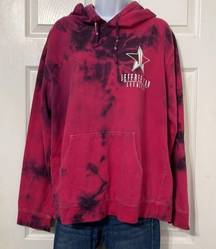 Jeffree Star Dreamhouse Hoodie Pink Tie Dyed Rare Sold Out! Size Large