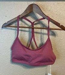 Johnny Was Calme Ease Cross Back Padded Sports Bra Size Large NWT