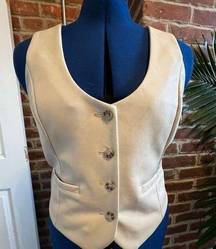 NWT Seven For All Mankind Faux Leather Vest