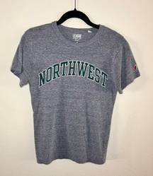 Northwest Missouri State University gray fitted tshirt