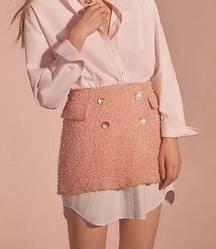 Anthropologie NWT  Maeve Tweed Mini Skirt