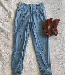 Amazing High Waisted acid washed 100% cotton pant