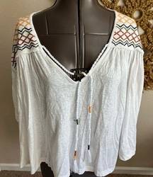 Free People Peasant Blouse SizeXL