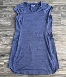 Tech‎ Tomboy Short Sleeve Athletic Dress Blue XL