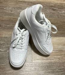 White Platform Sneaker