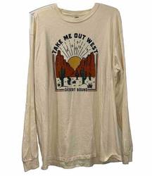 Comfort Colors  Take Me Out West Long Sleeve Tshirt Women’s XL