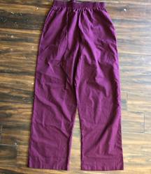 Wine Butter Soft Scrub Pants