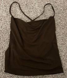 ZARA  cowl neck tank