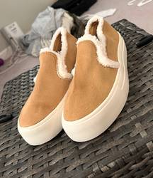 Suede Slip Ons