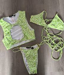 Nasty Gal 3 Piece  Bikini Set