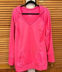 Lane Bryant Livi Active 22/24 Hoodie Neon Pink  * read description