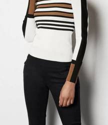 Karen Millen bold stripe sweater. Size medium.