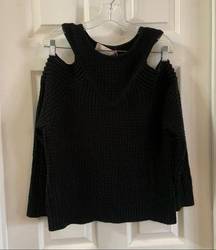 Keepsake The Label Black Cold Shoulder Sweater size XS