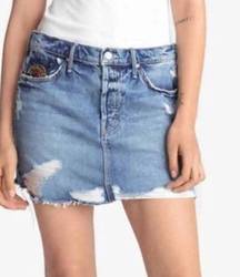 Mother The   denim mini skirt size 28