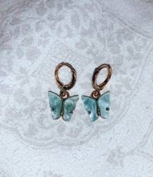 Boutique Dainty Huggie Butterfly Earrings