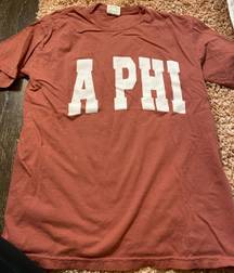 Comfort Colors Alpha Phi Tee