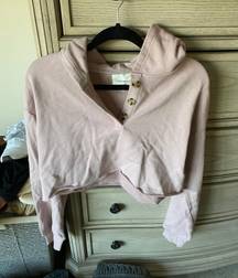 Cotton Candle La Cropped Hoodie 