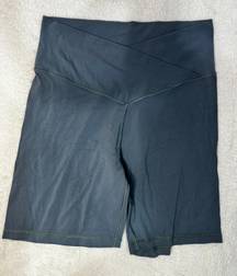 Crossover High Waisted Bike Shorts