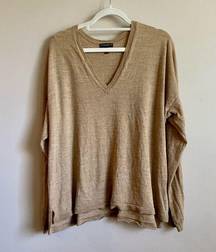 Lane Bryant light brown wool blend sweater