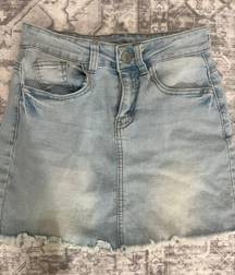 Jean Skirt