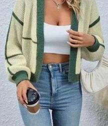 Knit Striped Cardigan