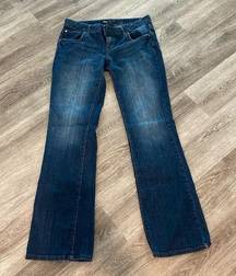 Y2k mossimo low rise bootcut jeans dark wash 2