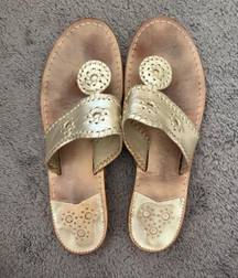 Jack Rogers Gold