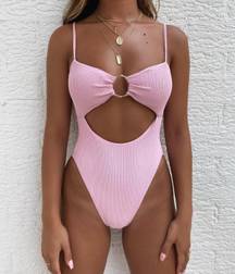 Pink One Piece Swim