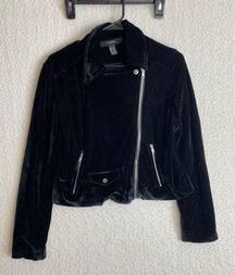 Forever 21  Black Full Zip Jacket Size Medium