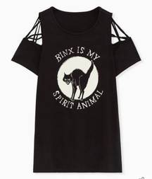 Disney Hocus Pocus Binx Glow in the Dark Top