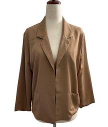 American Rag Women's Size Small Lightweight Blazer Brown #2