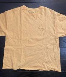 Brandy Melville Yellow  “Honey” Shirt