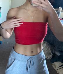 Red Tube Top