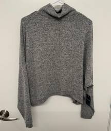 Lucky Brand NWT  Grey Long Sleeve Top