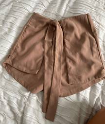 Beige Skort/shorts/skirt