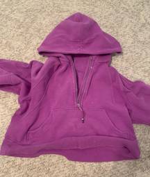 Lululemon XS/S Purple  scuba Half Zip