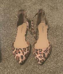 Animal Print Flats