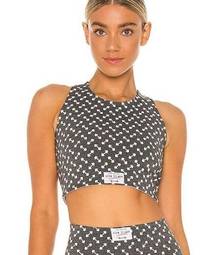 NWT Adam Selman Sport Racer Crop Top Sports Bra Revolve